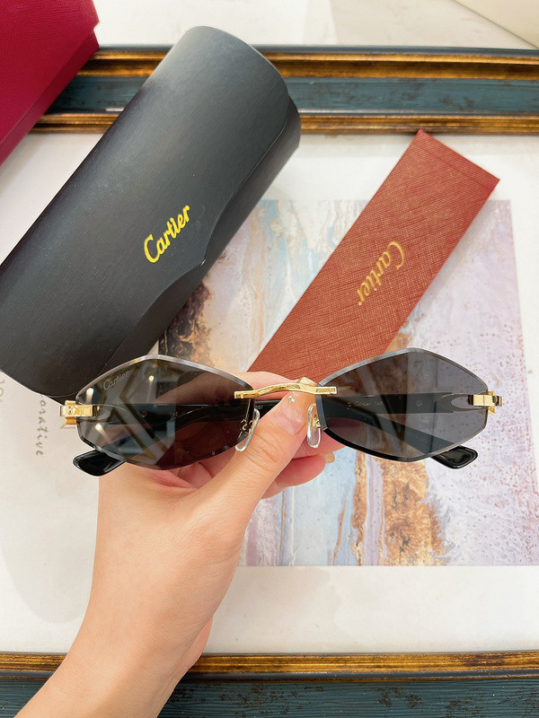 Cartier Sunglasses AAAA-6196