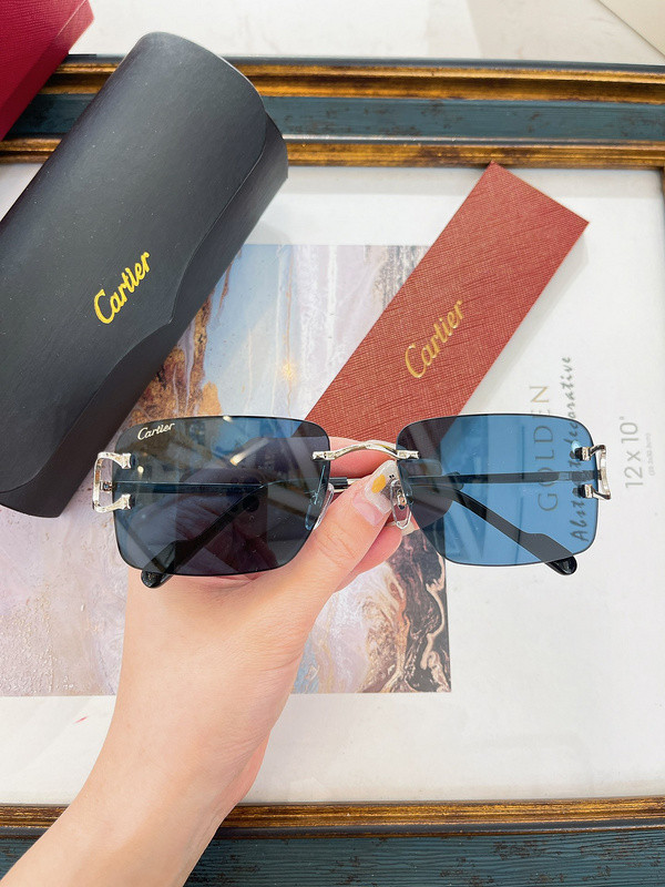 Cartier Sunglasses AAAA-5966