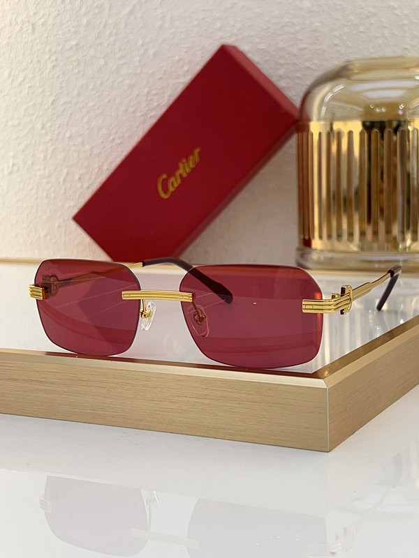 Cartier Sunglasses AAAA-6339