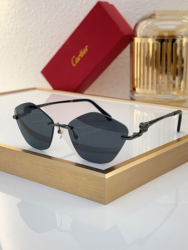 Cartier Sunglasses AAAA-6491