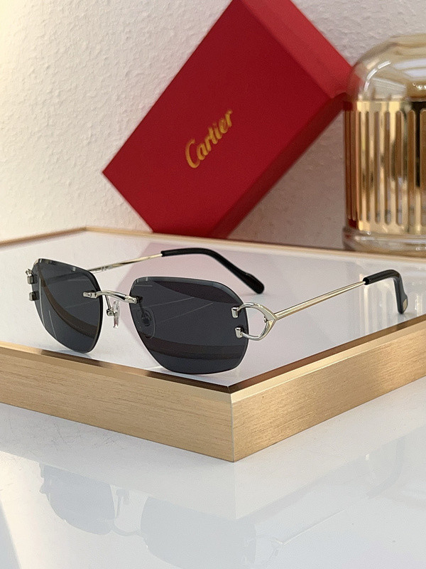 Cartier Sunglasses AAAA-6645