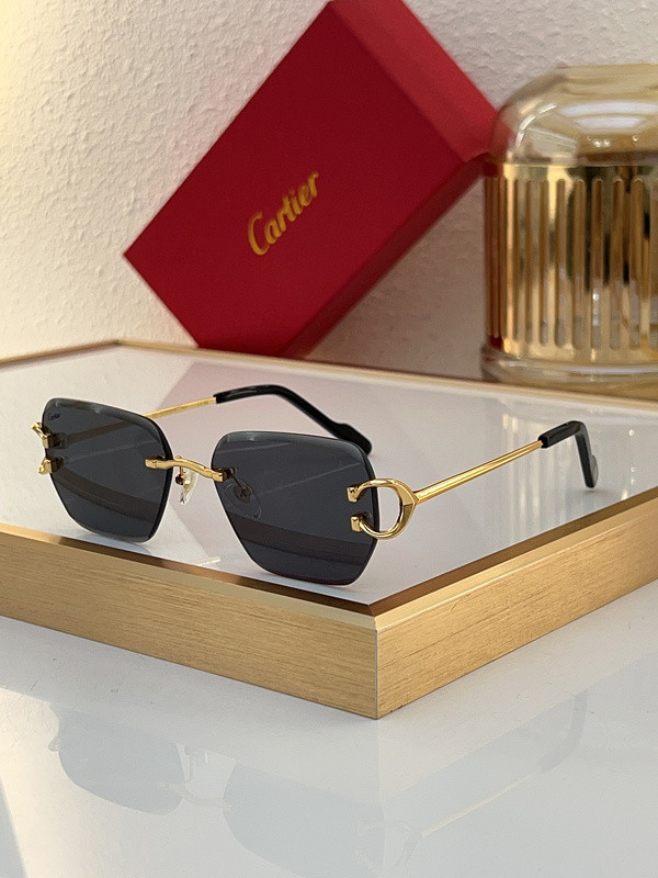 Cartier Sunglasses AAAA-6831
