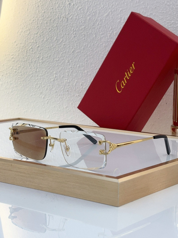 Cartier Sunglasses AAAA-6862