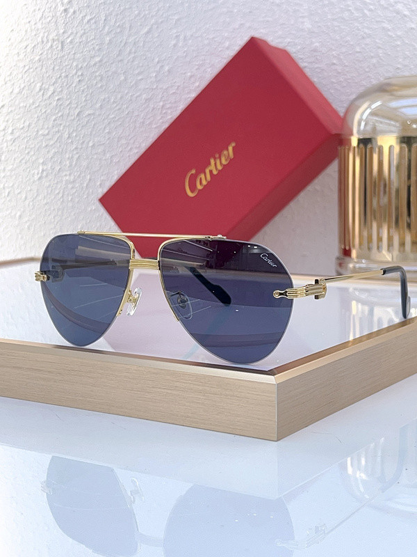 Cartier Sunglasses AAAA-6485