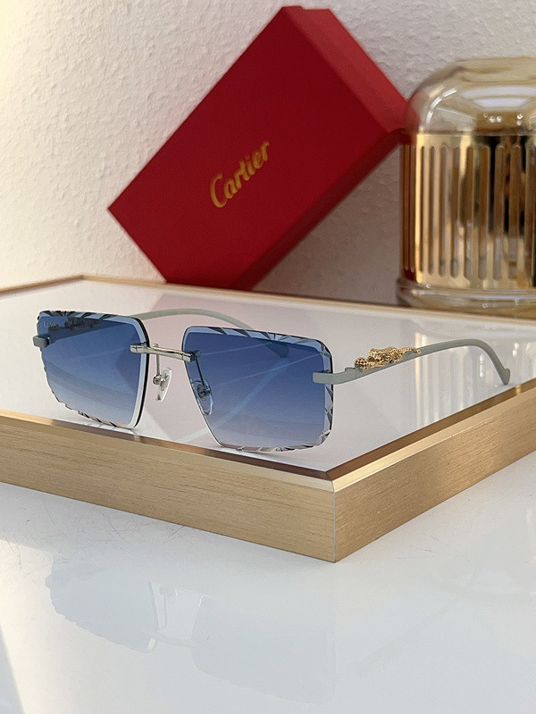 Cartier Sunglasses AAAA-6753