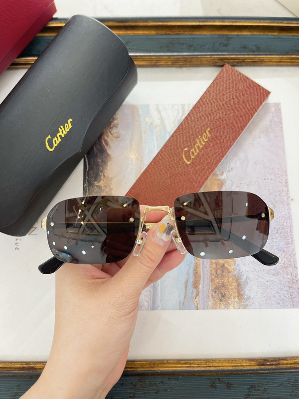 Cartier Sunglasses AAAA-6037