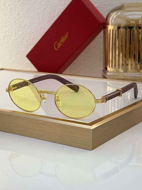 Cartier Sunglasses AAAA-6349