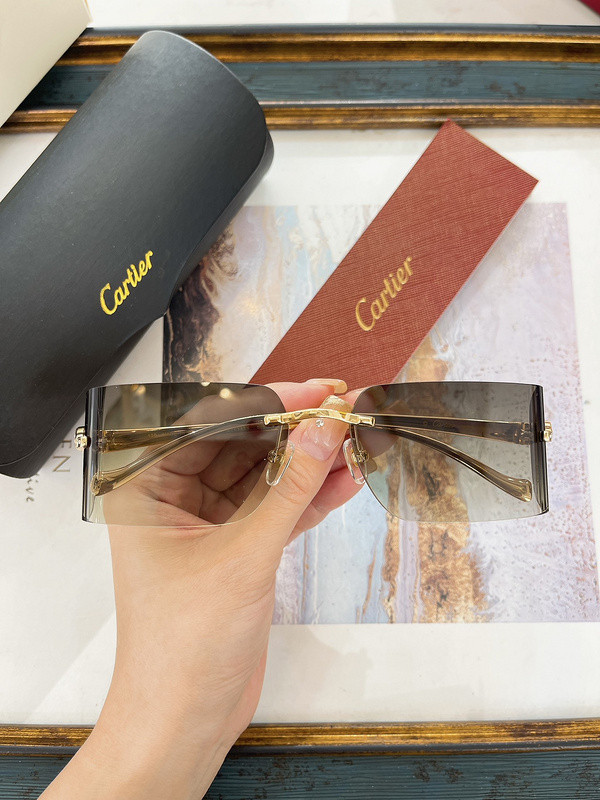 Cartier Sunglasses AAAA-6132