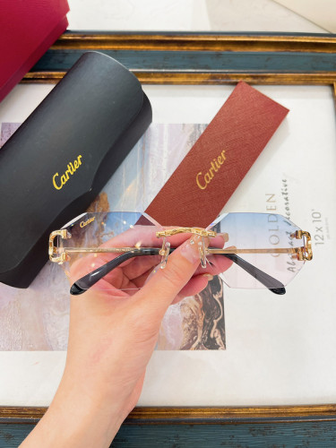 Cartier Sunglasses AAAA-5898