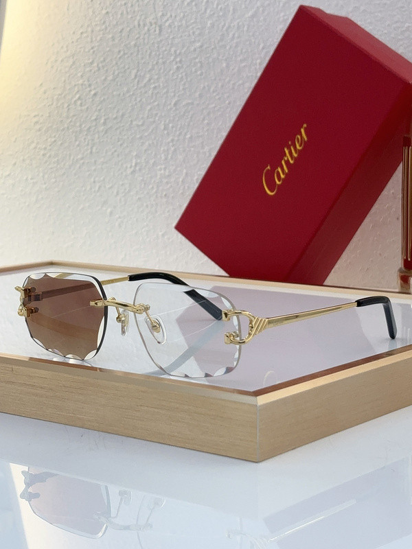 Cartier Sunglasses AAAA-6854
