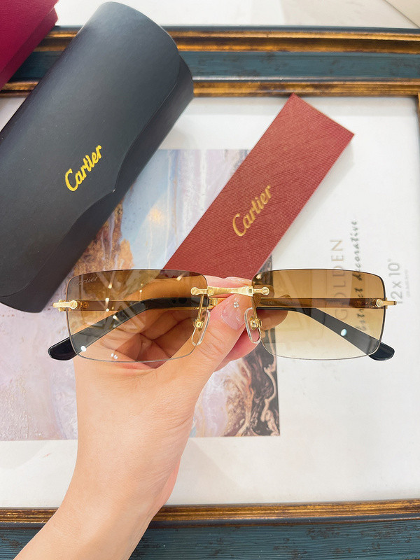 Cartier Sunglasses AAAA-6159
