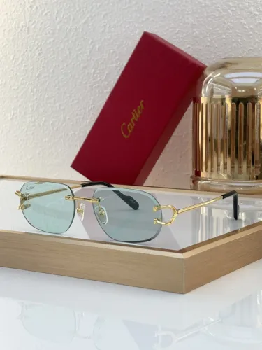 Cartier Sunglasses AAAA-6655
