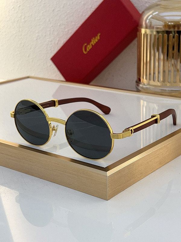 Cartier Sunglasses AAAA-6586