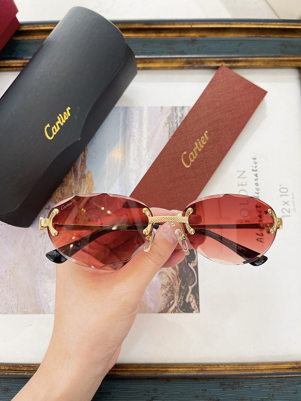 Cartier Sunglasses AAAA-6145