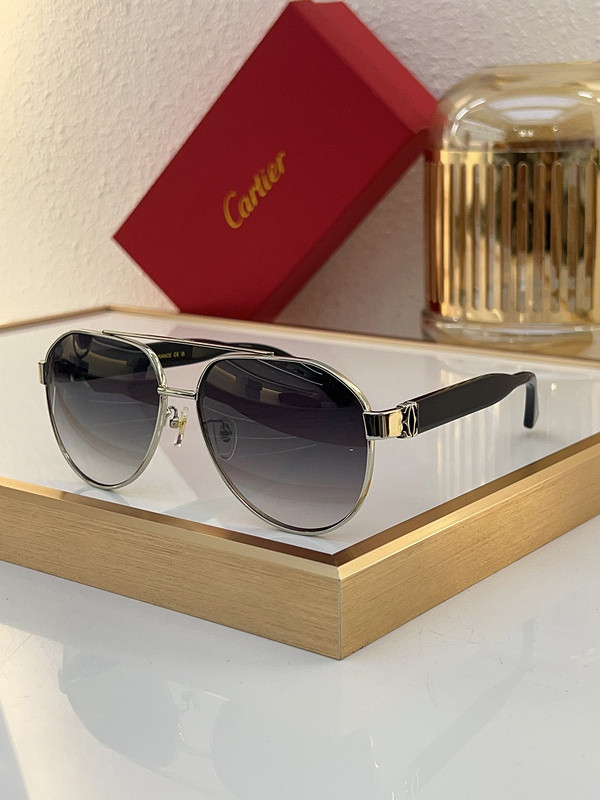 Cartier Sunglasses AAAA-6912