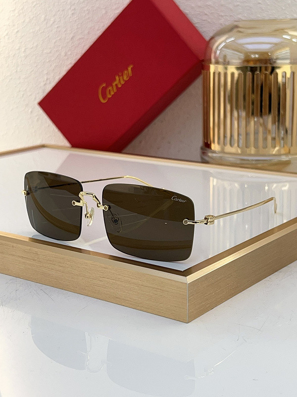 Cartier Sunglasses AAAA-6939