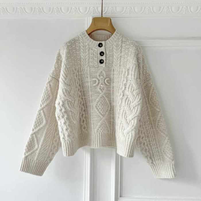 Celine High End Sweater-022