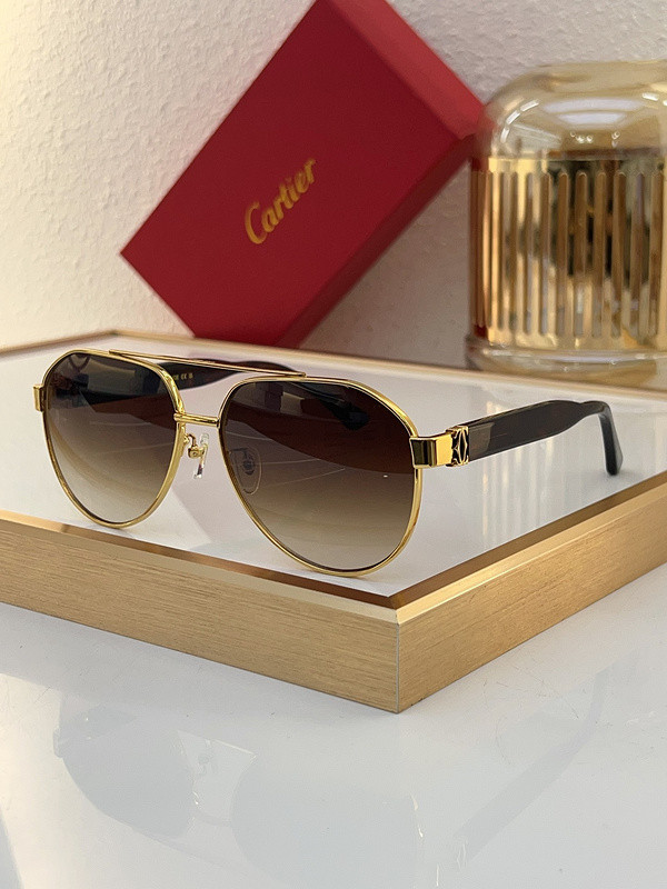 Cartier Sunglasses AAAA-6911