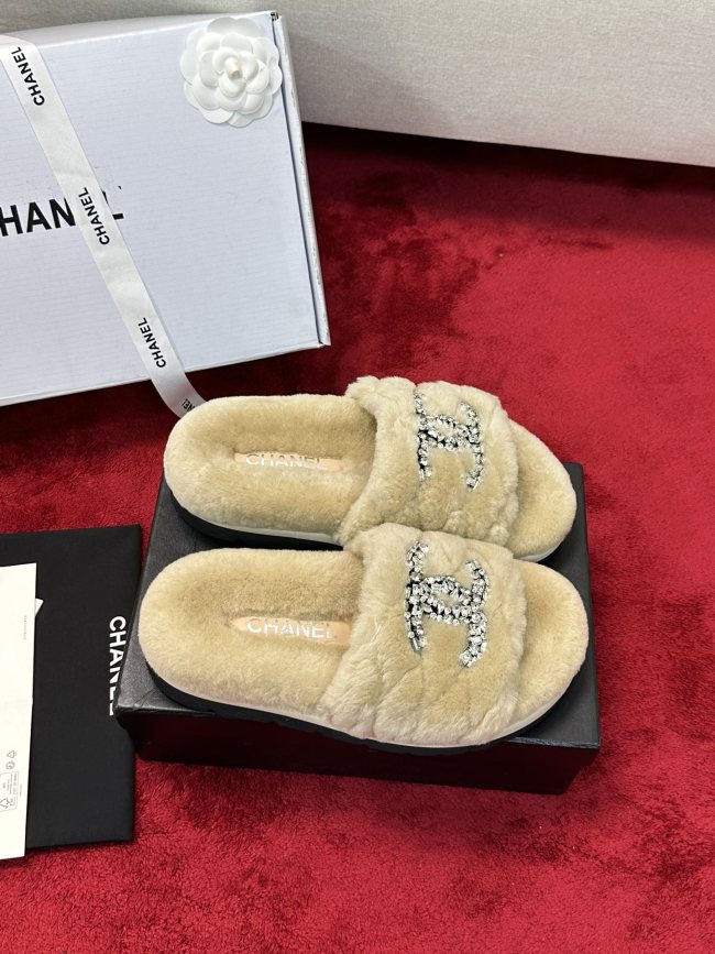 CHNL women slippers 1:1 quality-836