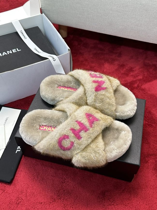 CHNL women slippers 1:1 quality-832