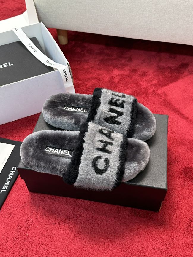 CHNL women slippers 1:1 quality-843