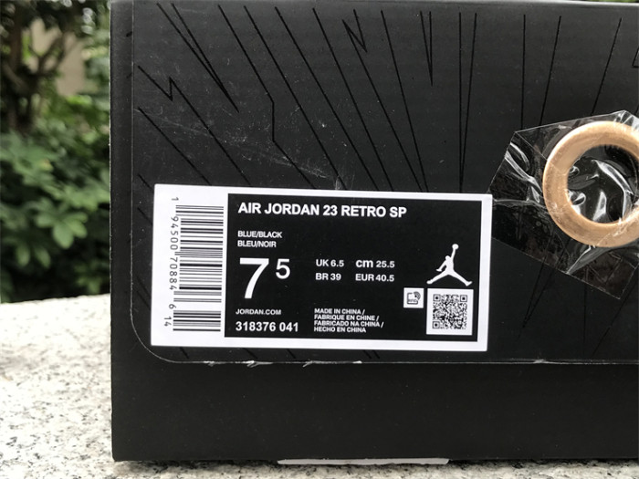 Authentic Air Jordan 23 UNC