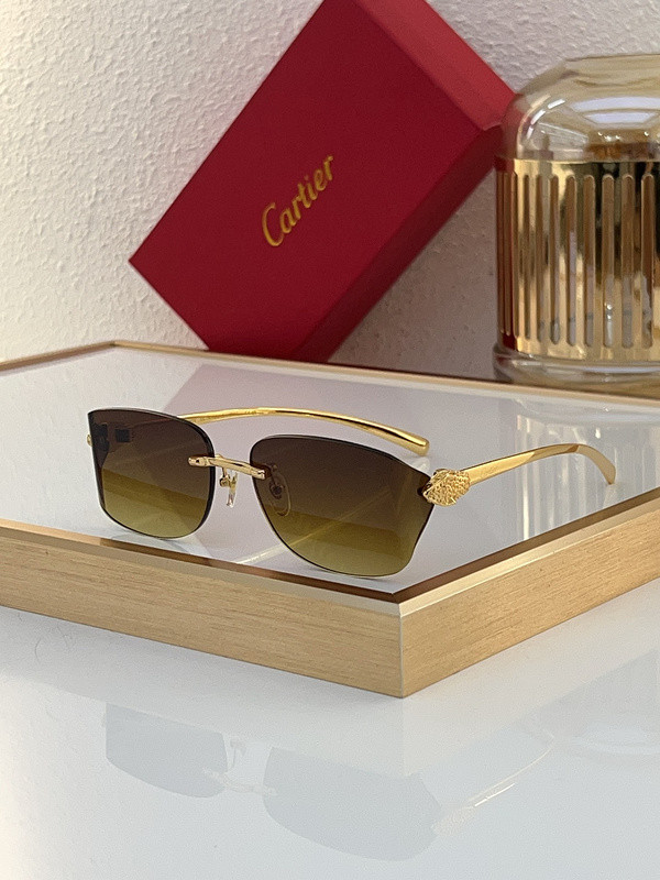 Cartier Sunglasses AAAA-7464