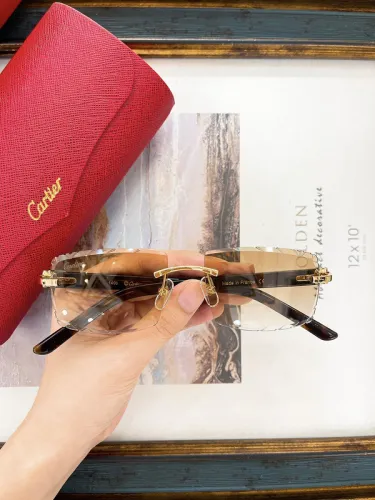 Cartier Sunglasses AAAA-7063