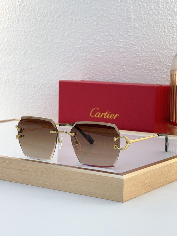 Cartier Sunglasses AAAA-7268