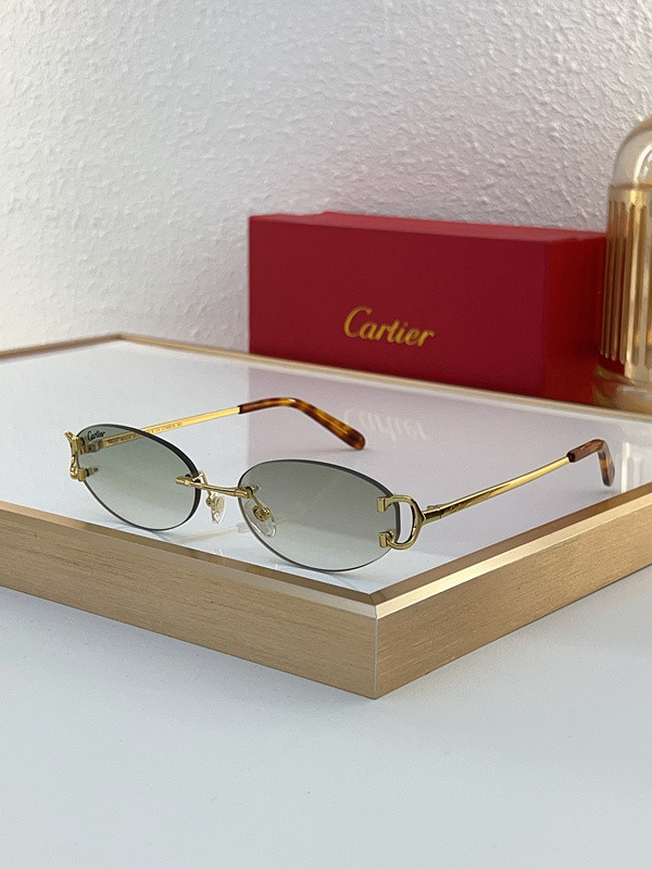 Cartier Sunglasses AAAA-6972