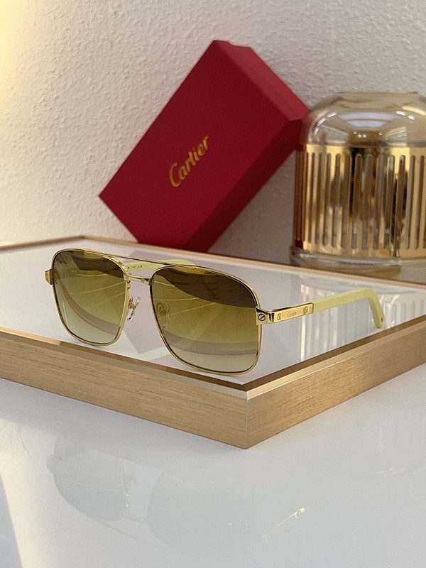 Cartier Sunglasses AAAA-7187