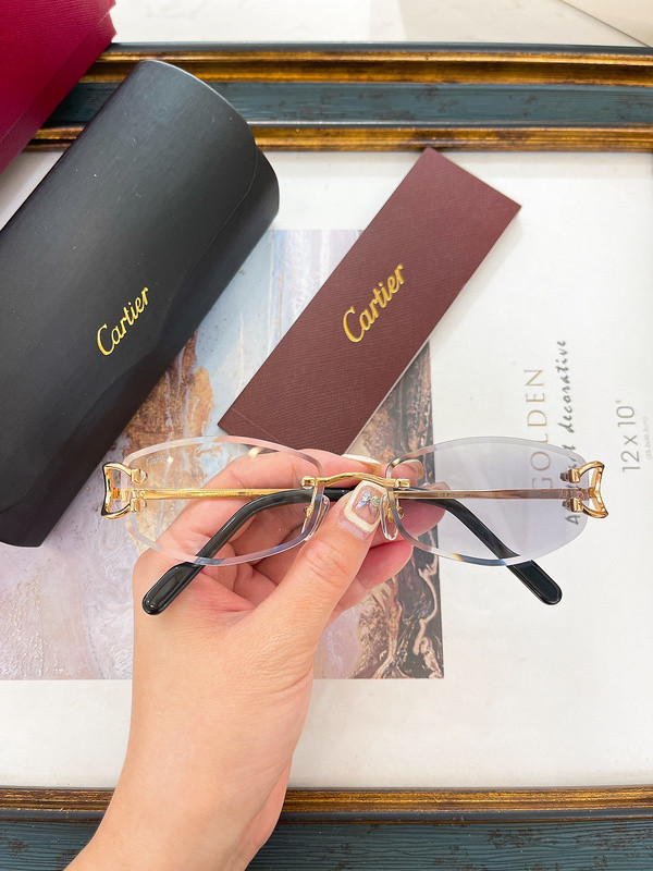 Cartier Sunglasses AAAA-7440