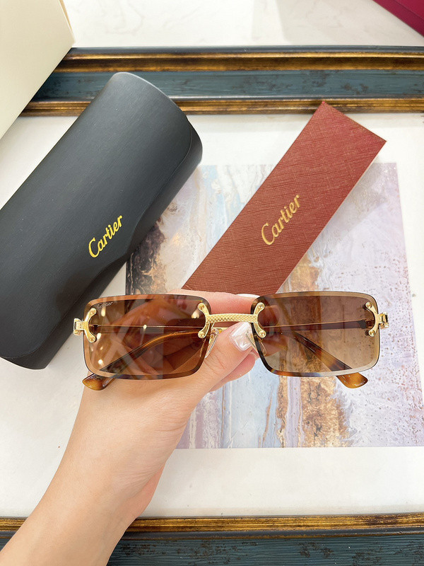 Cartier Sunglasses AAAA-7377