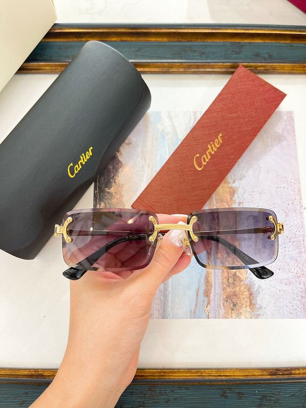 Cartier Sunglasses AAAA-7380