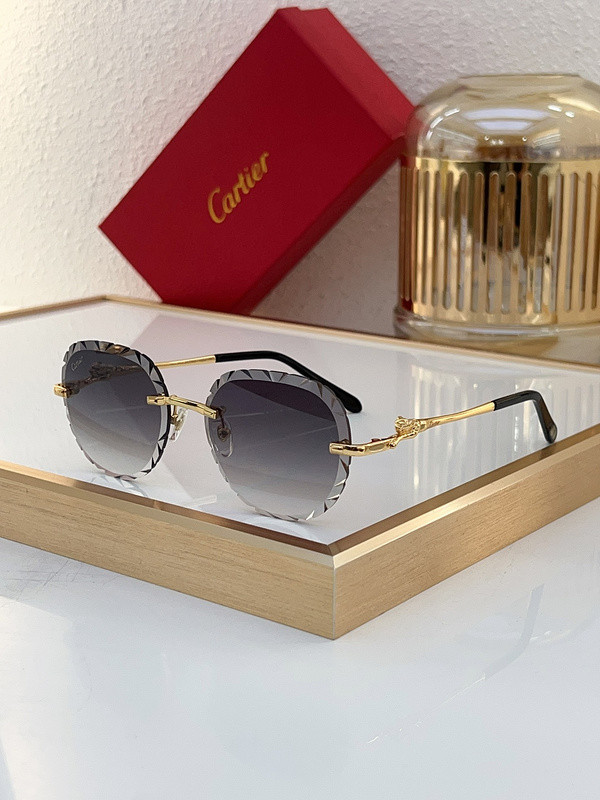 Cartier Sunglasses AAAA-7107