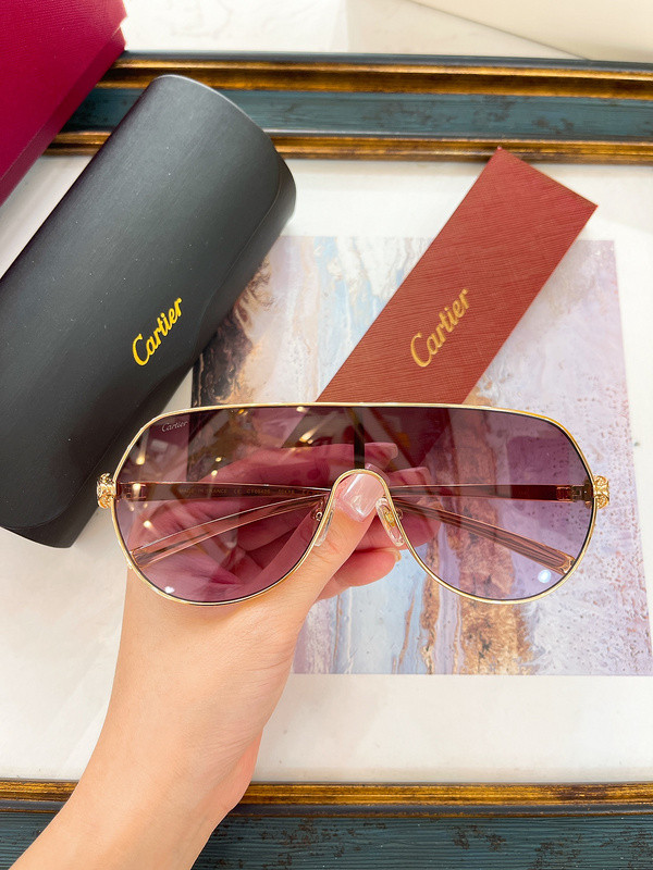 Cartier Sunglasses AAAA-7469