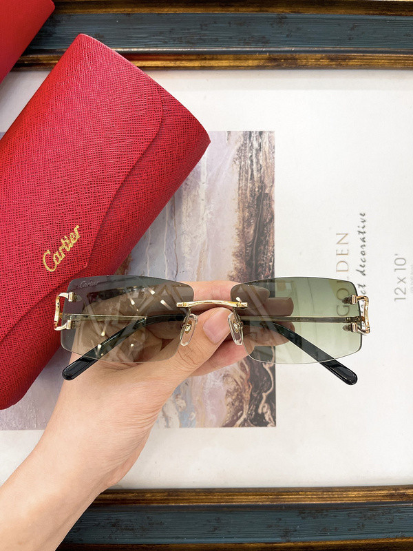 Cartier Sunglasses AAAA-7013