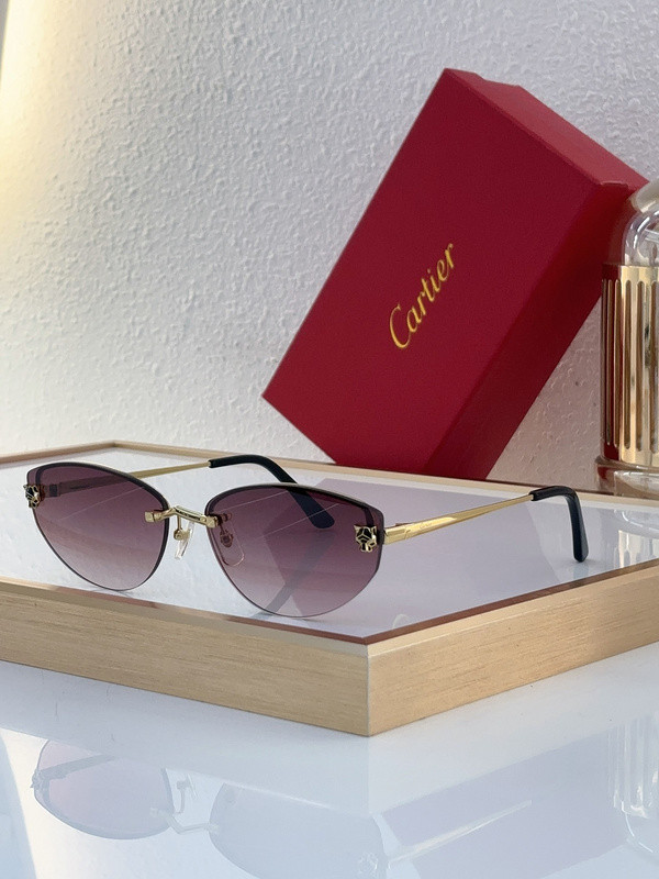 Cartier Sunglasses AAAA-7204