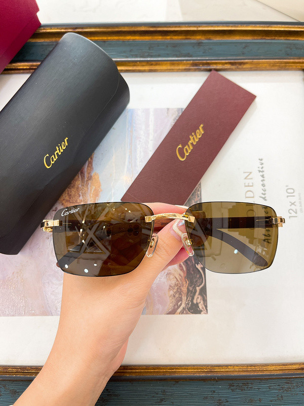 Cartier Sunglasses AAAA-7060