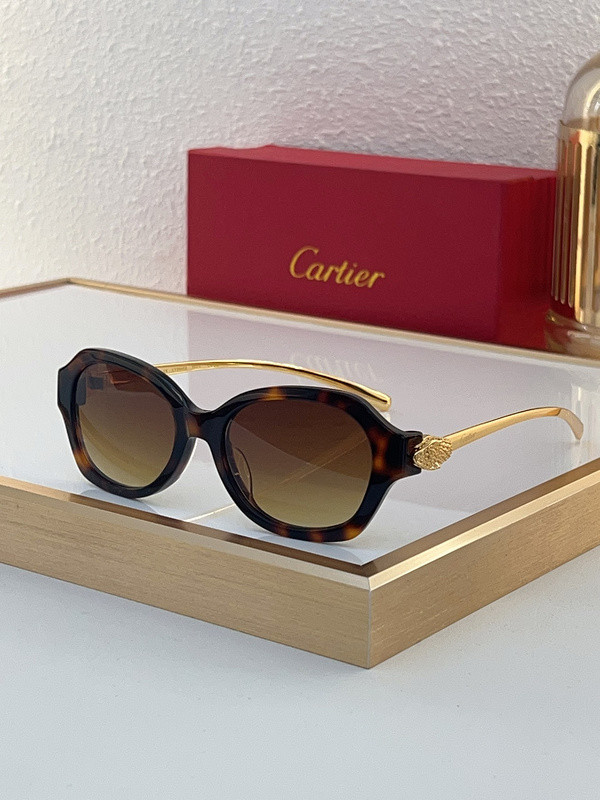 Cartier Sunglasses AAAA-7475