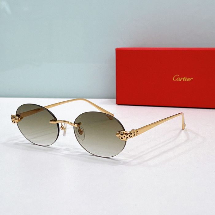 Cartier Sunglasses AAAA-7427