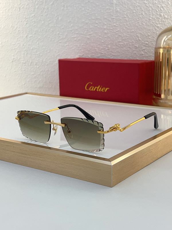 Cartier Sunglasses AAAA-7020