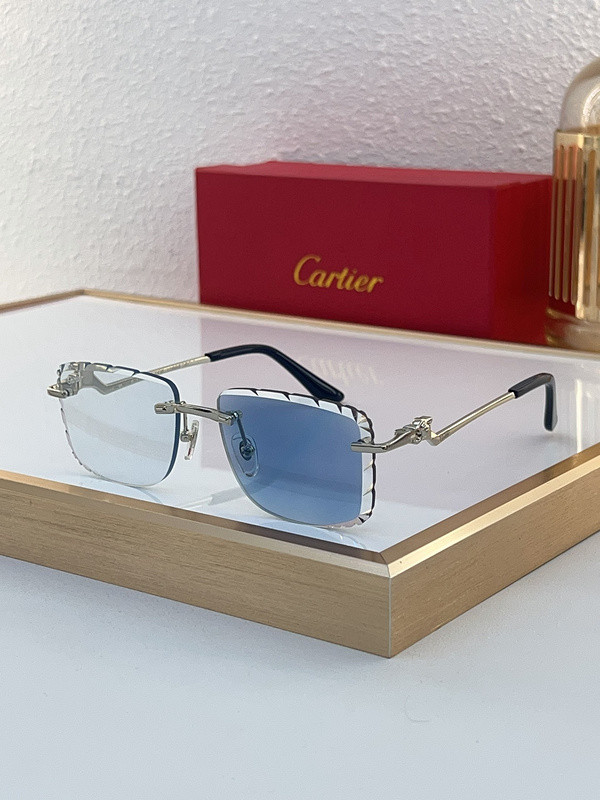 Cartier Sunglasses AAAA-7025