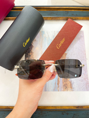 Cartier Sunglasses AAAA-7255