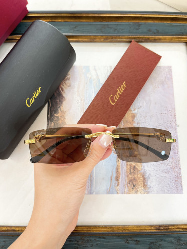 Cartier Sunglasses AAAA-7197