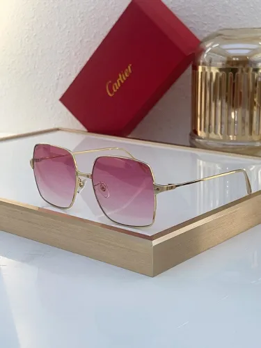 Cartier Sunglasses AAAA-7142