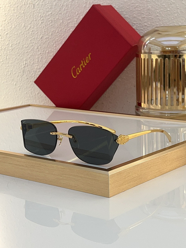 Cartier Sunglasses AAAA-7466