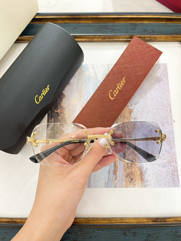 Cartier Sunglasses AAAA-7364