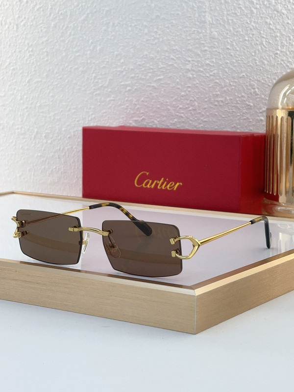 Cartier Sunglasses AAAA-7263