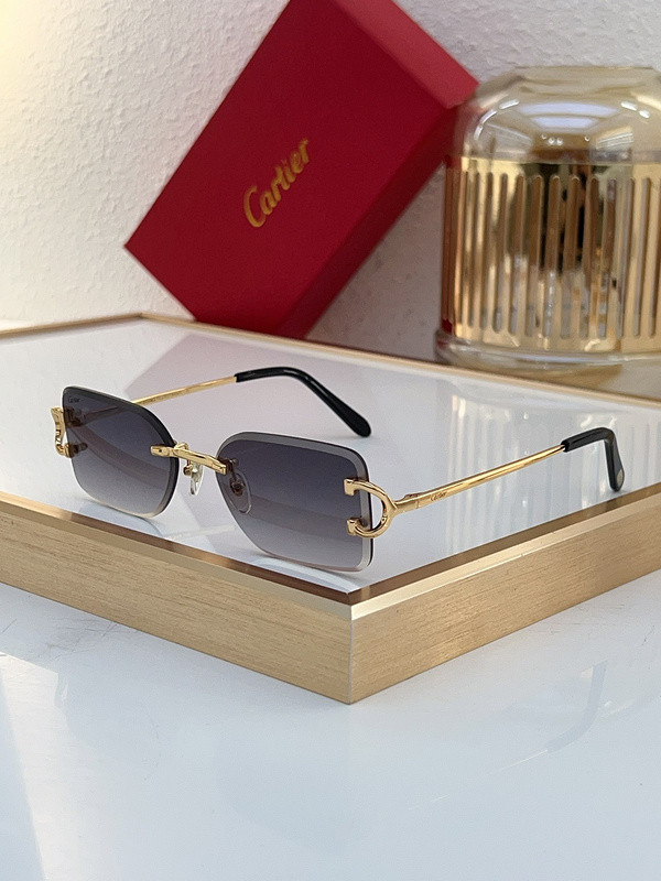 Cartier Sunglasses AAAA-6993